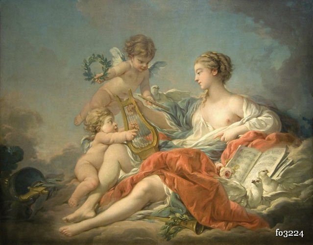 Фреска Allegory of Music, 1764