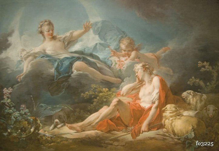 Фреска Diana and Endymion, ca. 1753