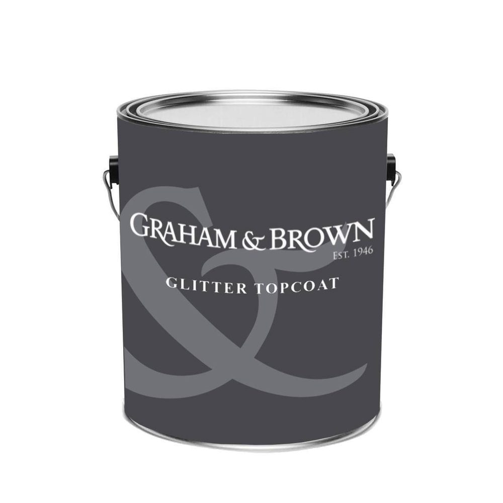 Краска Graham &amp; Brown Glitter Topcoat (60%) 0,5 л