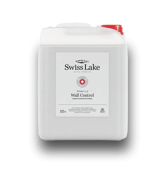 Грунтовка укрепляющая Swisslake Wall Control 3 л