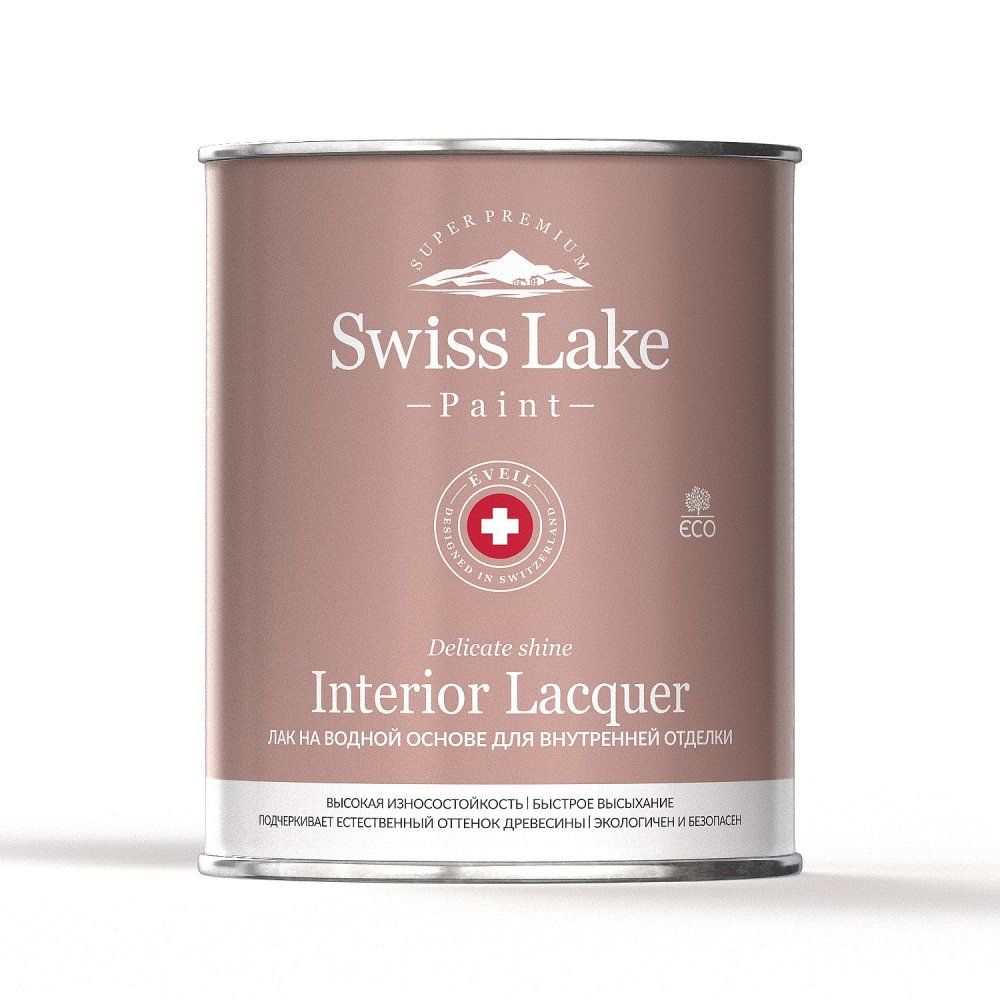 Лак Swiss Lake Interior Lacquer (75%) 0,9 л