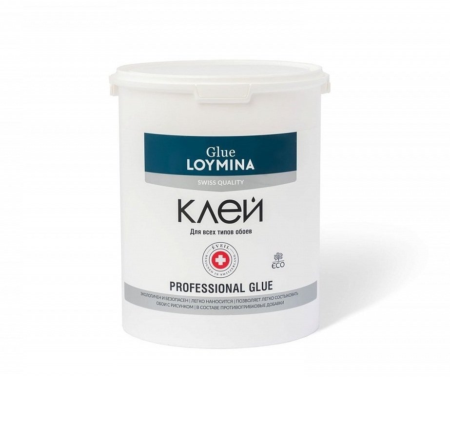 Клей для флизелиновых обоев Loymina Glue 5кг.