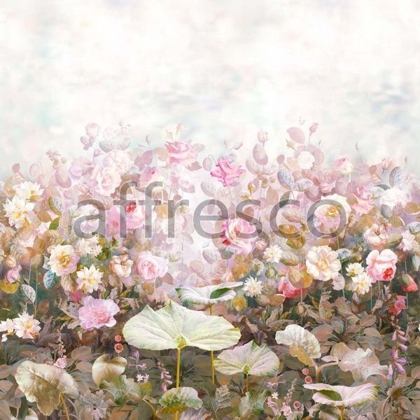 Фреска Affresco Цветариум Rose garden Color 2