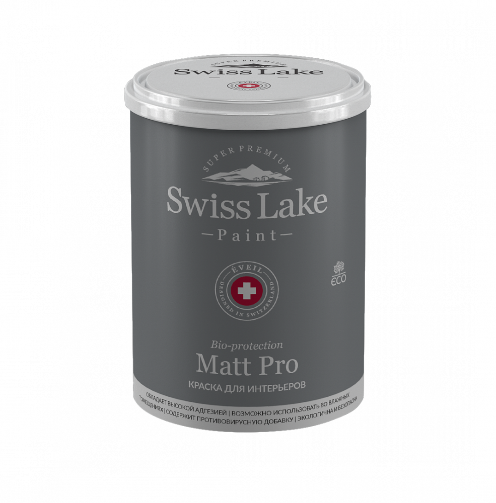 Краска Swiss Lake Matt Pro (5%)  0,9 л