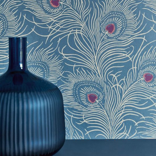 Обои Little Greene London Wallpapers 5 0256CTBLUEP