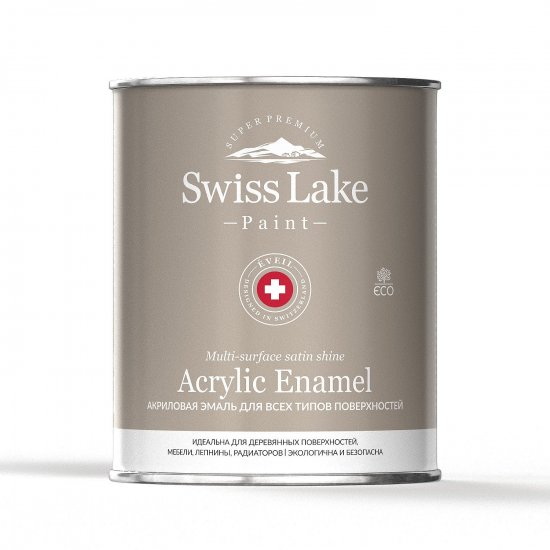 Эмаль Swiss Lake Acrylic Enamel (20%) 0,9 л