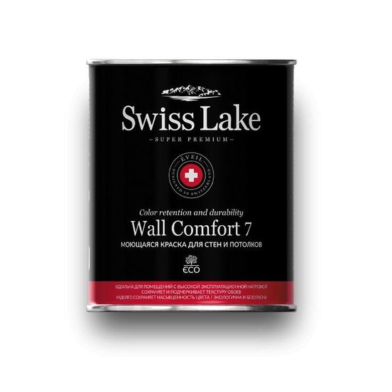 Краска Swiss Lake Wall Comfort 7 (7%) 0,9 л